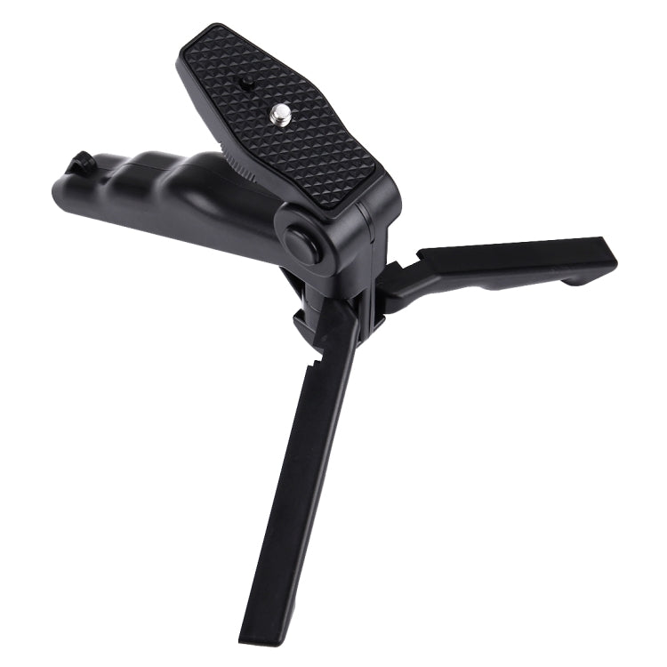 PULUZ Grip Folding Tripod Mount for GoPro and Action Cameras