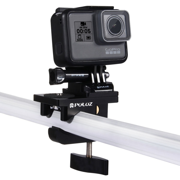 PULUZ Aluminum Alloy Universal Mount Clamp for Action Cameras
