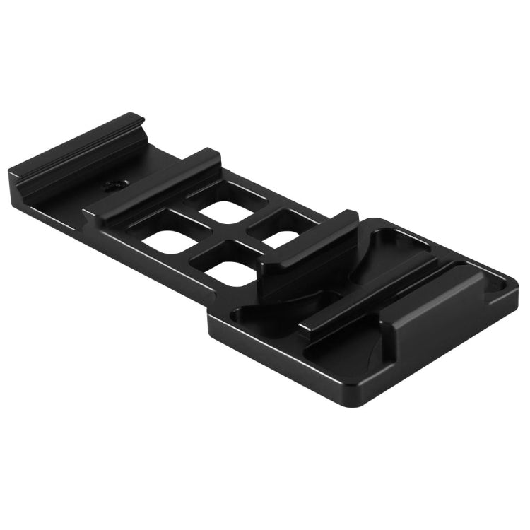 Mount for GoPro and Other Action Cameras with Cantilever Picatinny Weaver Gun Rail Side