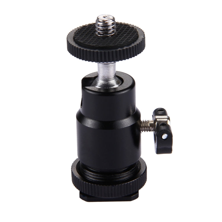 PULUZ Mini Ball Head Tripod Mount with Quick Adjustment