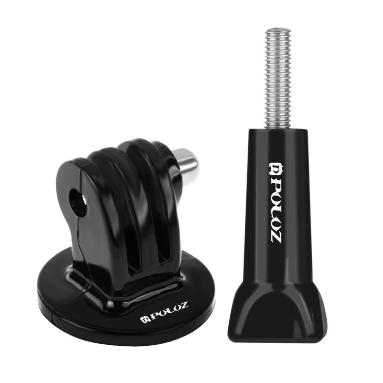 PULUZ Camera Tripod Mount Adapter with Long Screw for GoPro, DJI Osmo Action, and Other Action Cameras