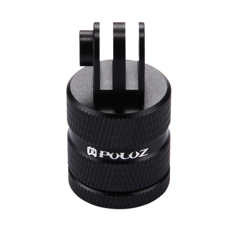 PULUZ 1/4 Inch Screw Hole Tripod Mount CNC Adapter for GoPro and DJI Osmo Action Cameras