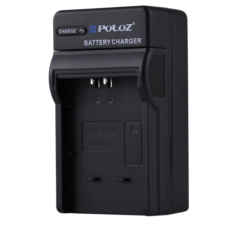 PULUZ EU Plug Battery Charger for Canon NB-11L Battery - Fast and Efficient Charging