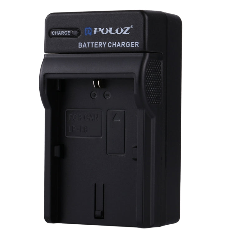 PULUZ Digital Camera Battery Car Charger for Canon LP-E6 Battery - Convenient Charger for On-the-Go Photographers