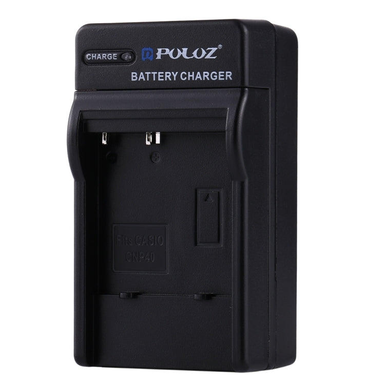 PULUZ Digital Camera Battery Car Charger for CASIO CNP40 - Efficient and Versatile Charger