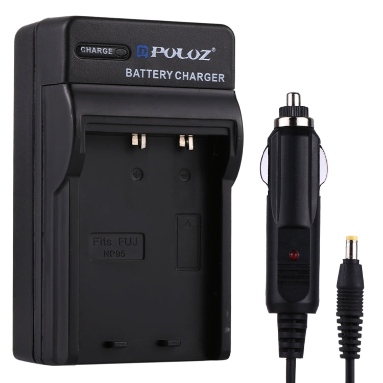 PULUZ Car Charger for Fujifilm NP-95 Battery