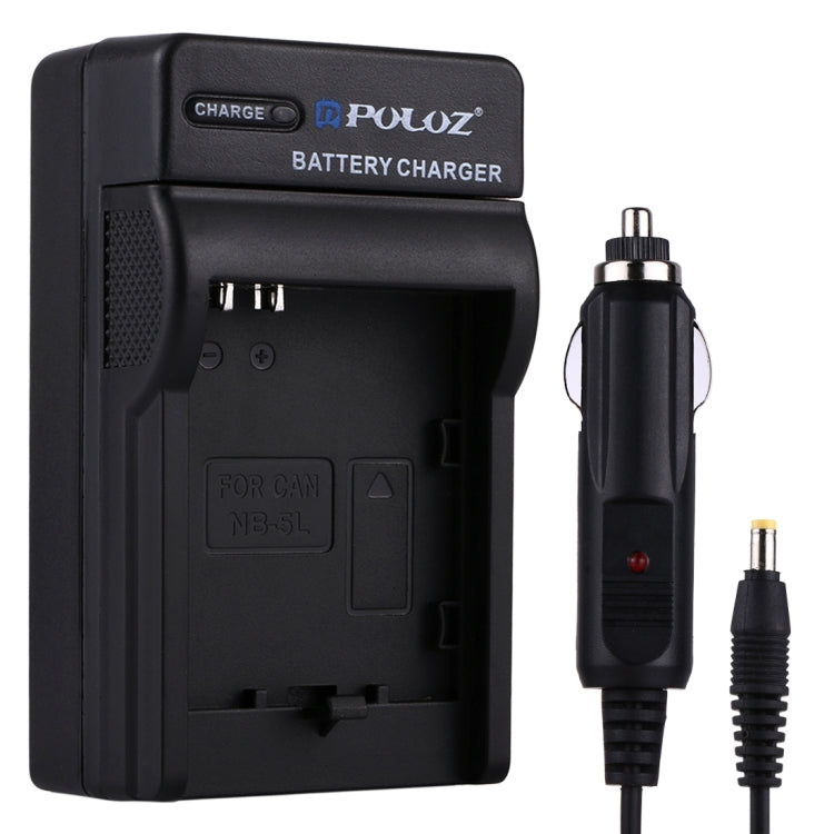 PULUZ Car Charger for Canon NB-5L Battery