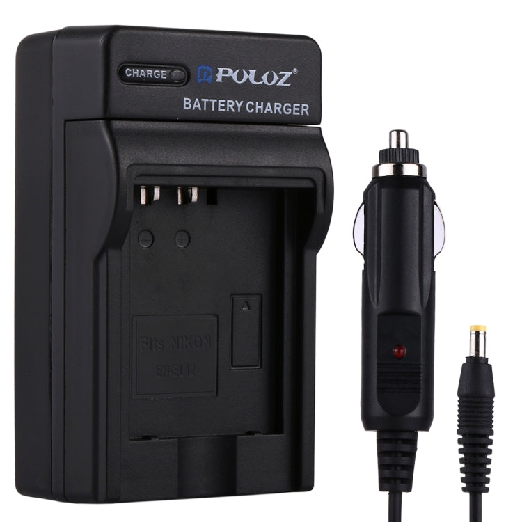 PULUZ Digital Camera Battery Car Charger for Nikon EN-EL12 - Versatile and Efficient Charging Solution
