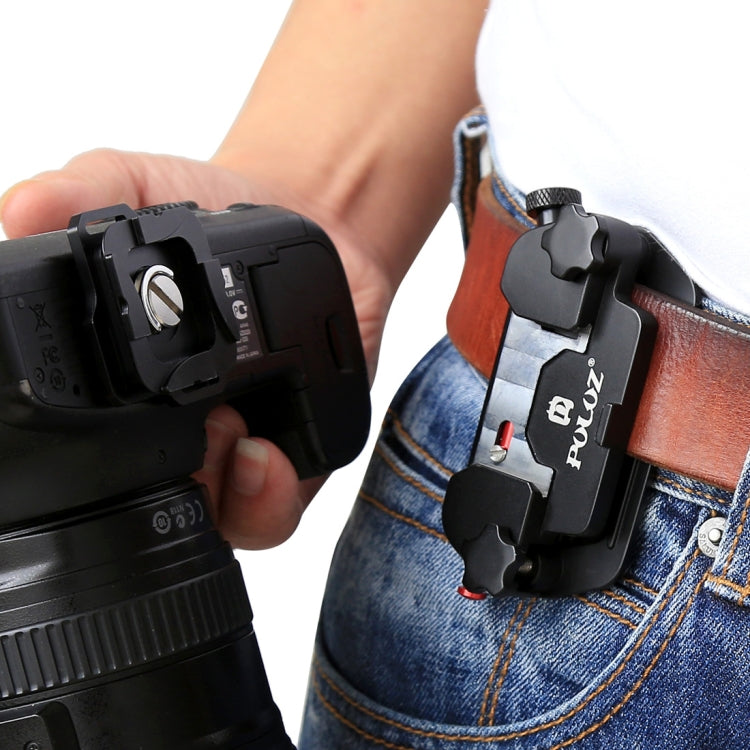 PULUZ Capture Camera Clip with Quick-Release Plate