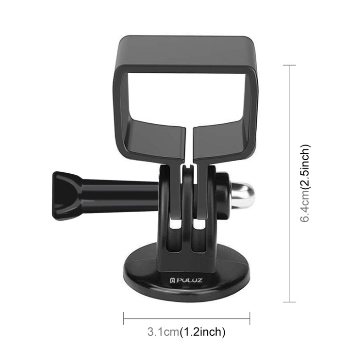 PULUZ Expansion Bracket Frame for DJI OSMO Pocket / Pocket 2 with Adapter & Screw