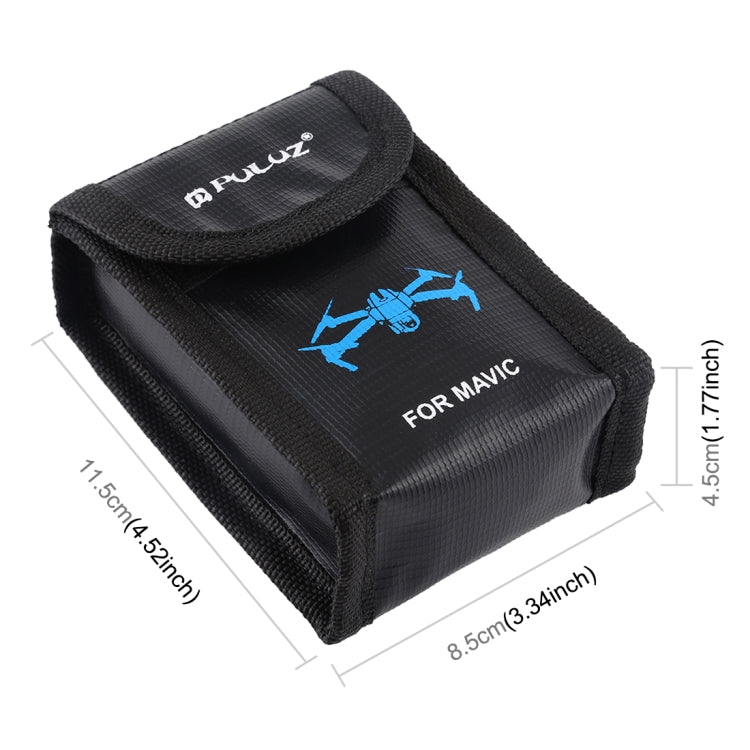 PULUZ Battery Storage Bags for Safer Lithium Battery Management