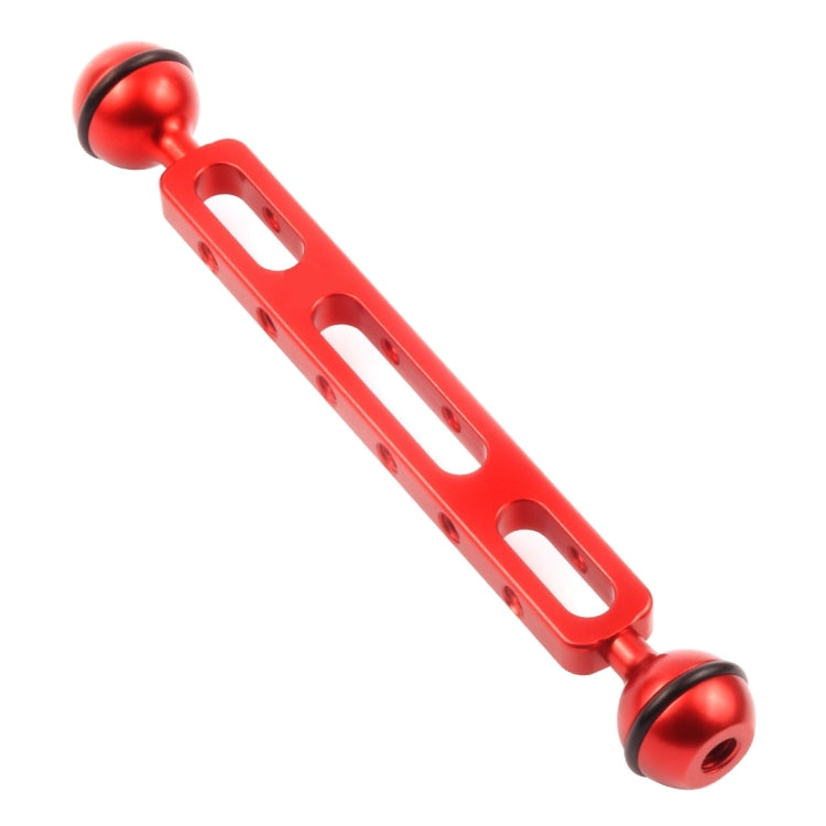 20cm PULUZ Aluminum Alloy Underwater Torch / Video Light Arm with Dual Balls