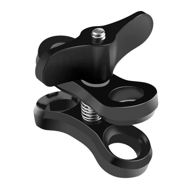 PULUZ Ball Clamp Close Hole Diving Camera Bracket - Underwater Photography System (Black)