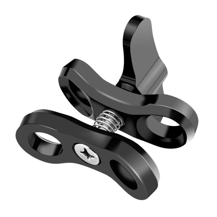 PULUZ Ball Clamp Close Hole Diving Camera Bracket - Underwater Photography System (Black)