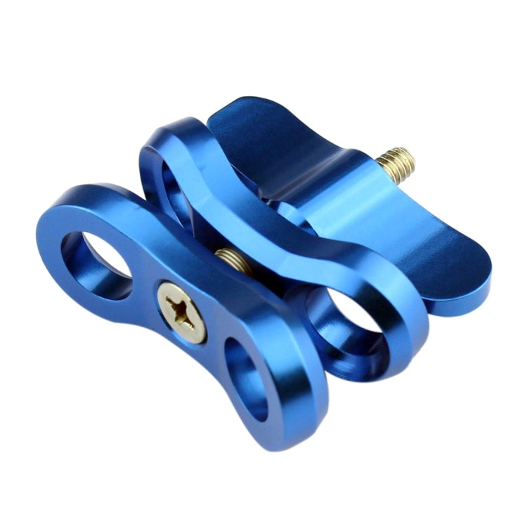 PULUZ Ball Clamp Close Hole Diving Camera Bracket - Blue