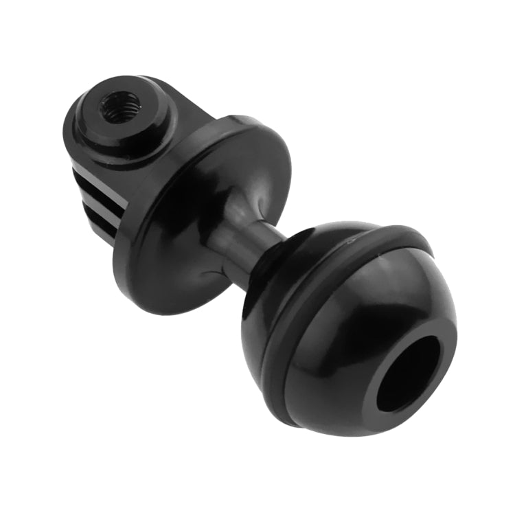 PULUZ CNC Aluminum Ball Head Adapter Mount for Action Cameras - Black