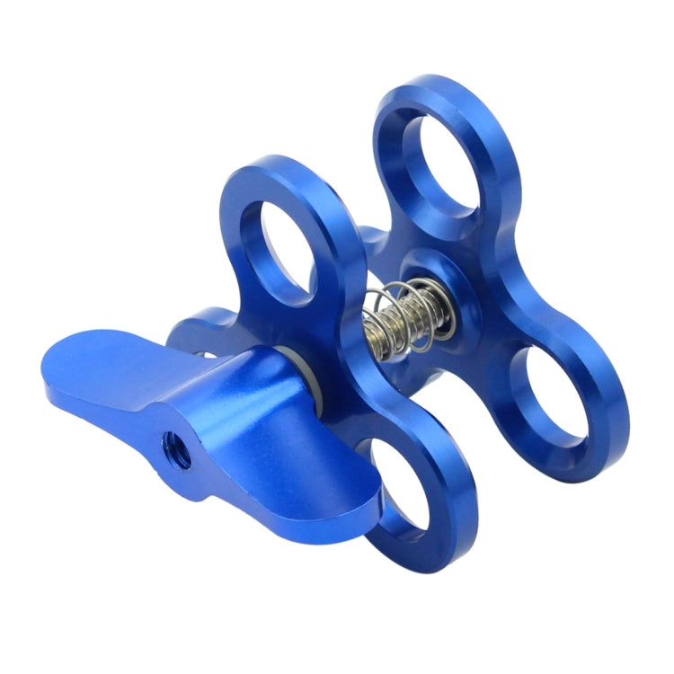 PULUZ Triple Ball Clamp Close Hole Diving Camera Bracket