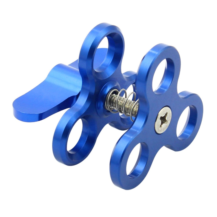 PULUZ Triple Ball Clamp Close Hole Diving Camera Bracket