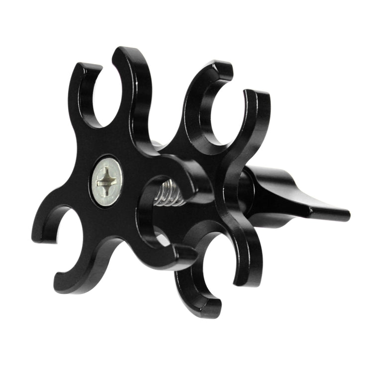 PULUZ Triple Ball Clamp Open Hole Diving Camera Bracket