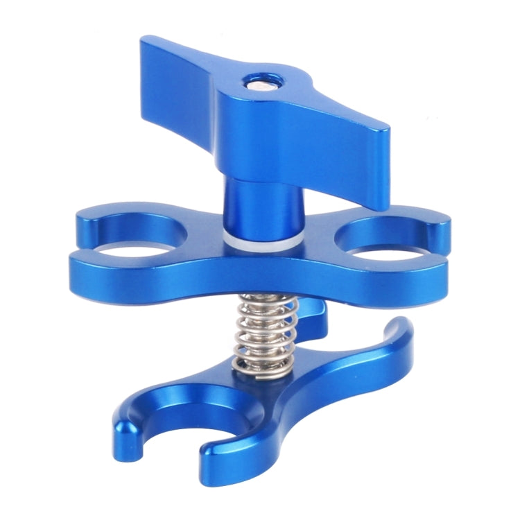 PULUZ Dual Ball Clamp Open Hole Diving Camera Bracket