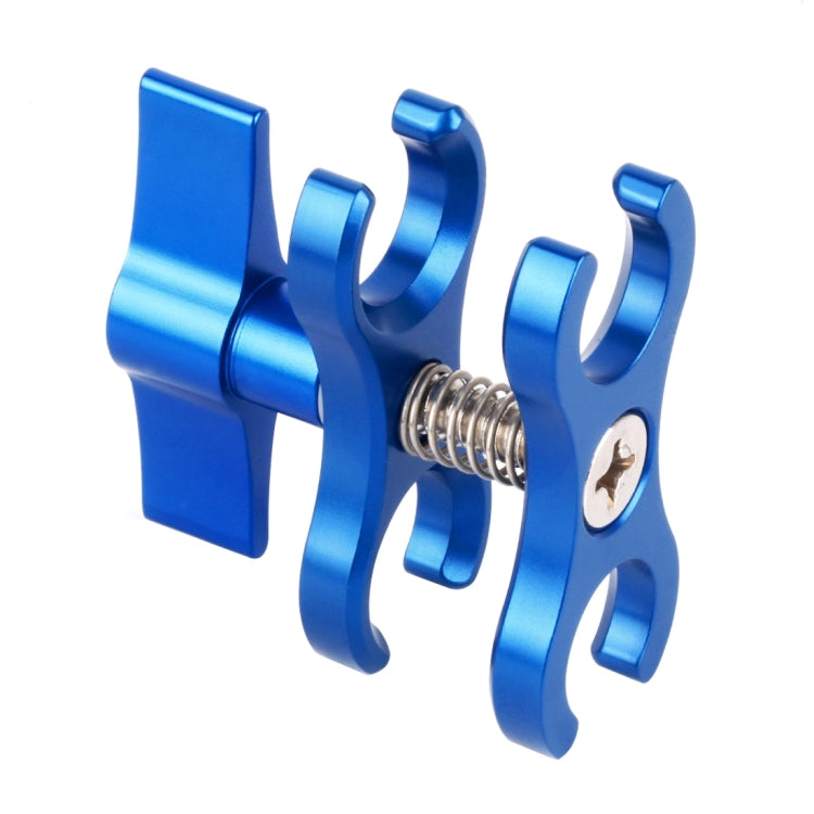 PULUZ Dual Ball Clamp Open Hole Diving Camera Bracket