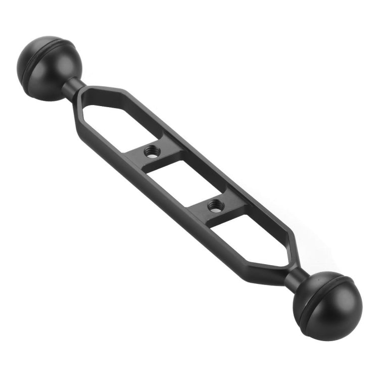 PULUZ 7.0 inch Aluminum Alloy Dual Balls Arm for Underwater Photography and Videography