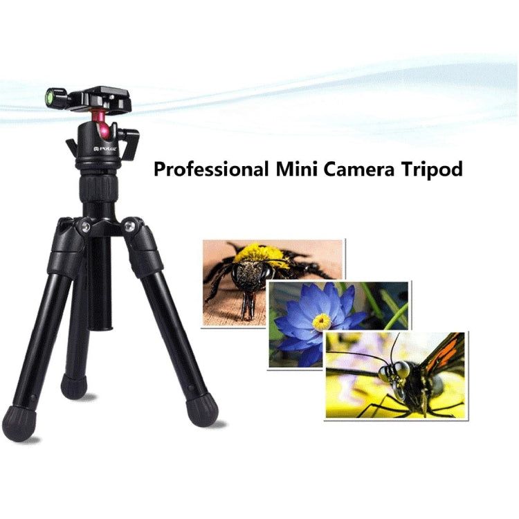 PULUZ Pocket Mini Microspur Magnesium Alloy Tripod for DSLR & Digital Camera