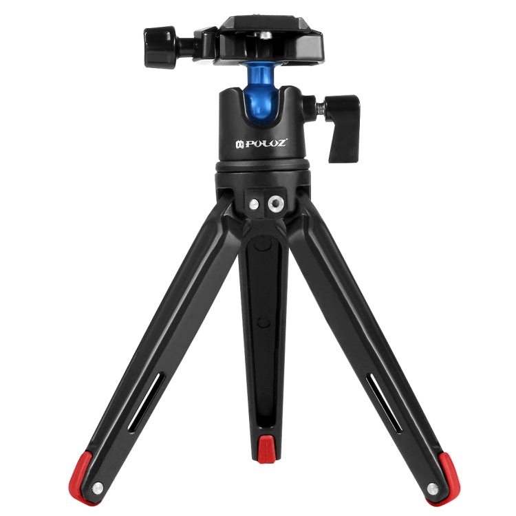 PULUZ Pocket Mini Metal Desktop Tripod with 360 Degree Ball Head
