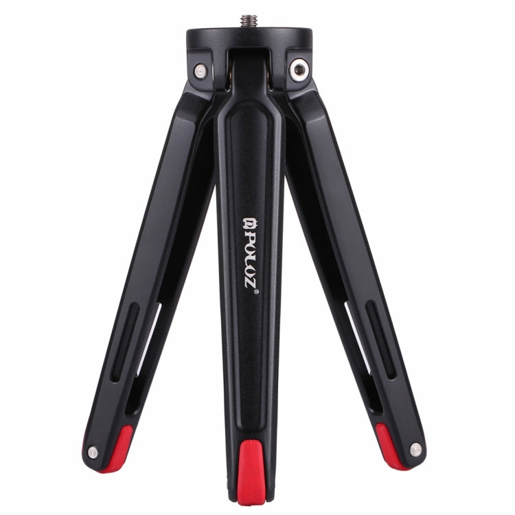 PULUZ Pocket Mini Metal Desktop Tripod with Adjustable Height and Load Capacity (Red)