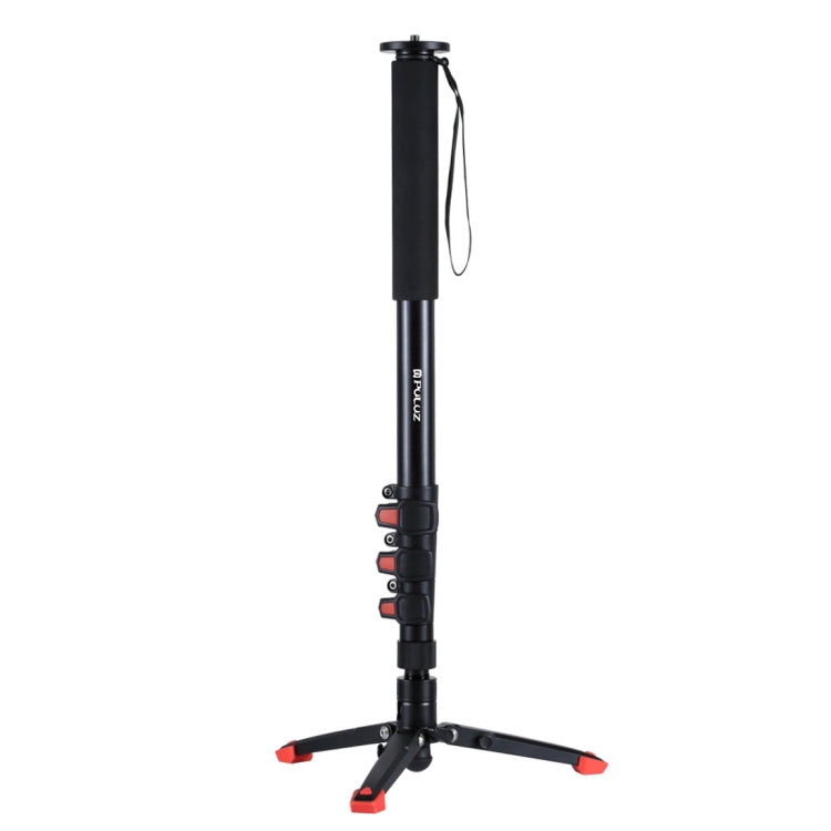 PULUZ Upgraded Telescoping Aluminum-Magnesium Monopod with Support Base Bracket
