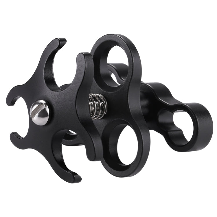 PULUZ Triple Ball Clamp Diving Camera Bracket for Underwater Photography