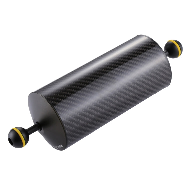 PULUZ 10.8 inch Carbon Fiber Underwater Photography Floating Arm with 900g Buoyancy