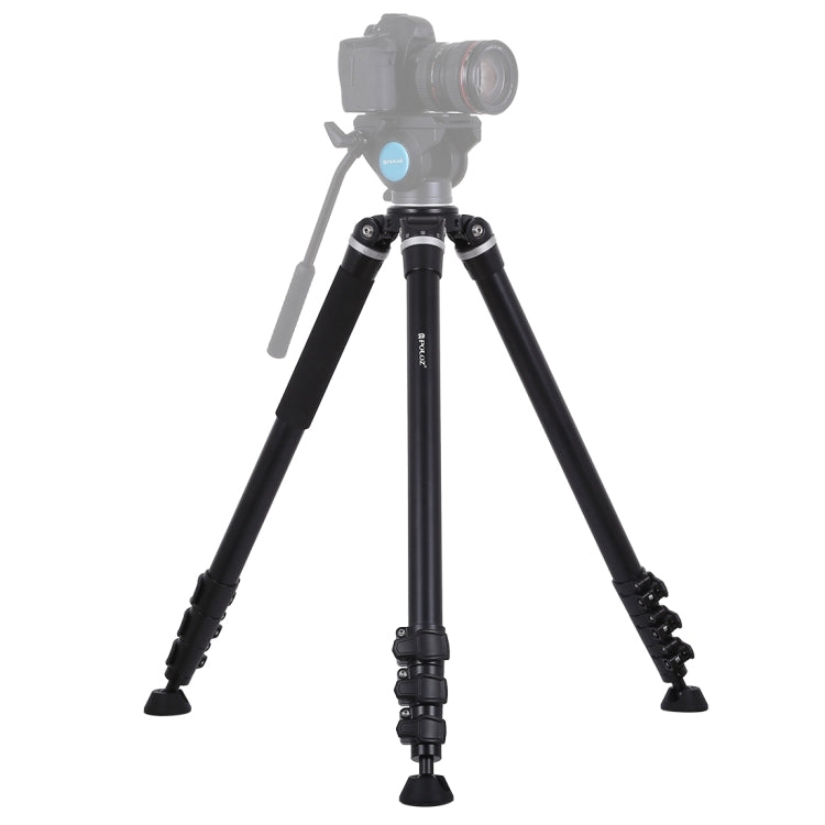 Adjustable Height Metal Tripod Mount for DSLR / SLR Camera with Foldable 4-Section Legs
