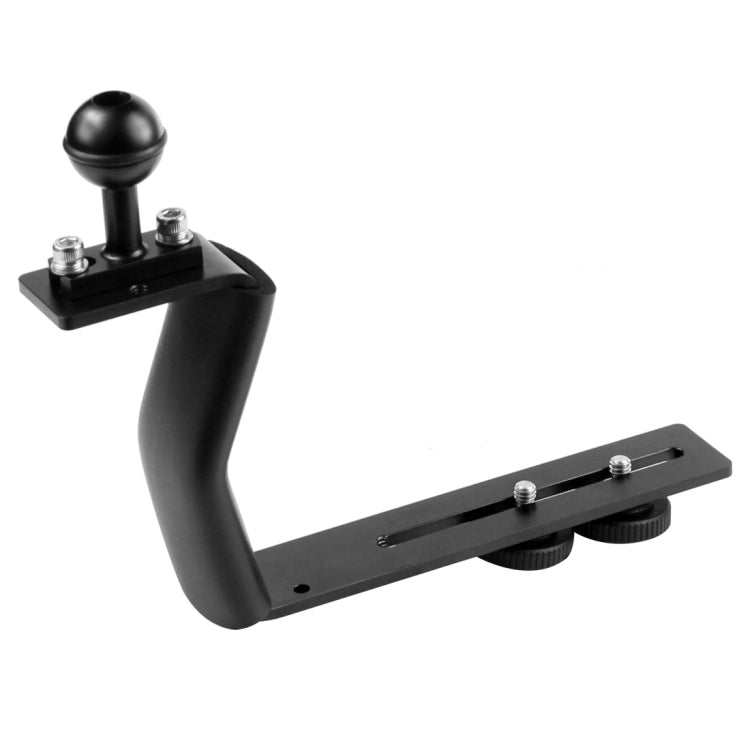 PULUZ Z Shape Aluminum Alloy Handle Bracket for Underwater Photography