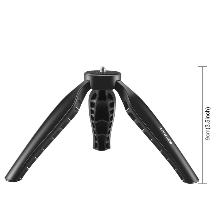 Mini ABS Desktop Tripod Mount for Cameras - Black