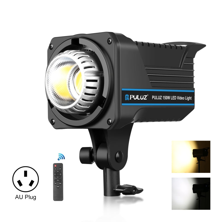 PULUZ 220V 150W Studio Video Light with Dual Color Temperature and Remote Control