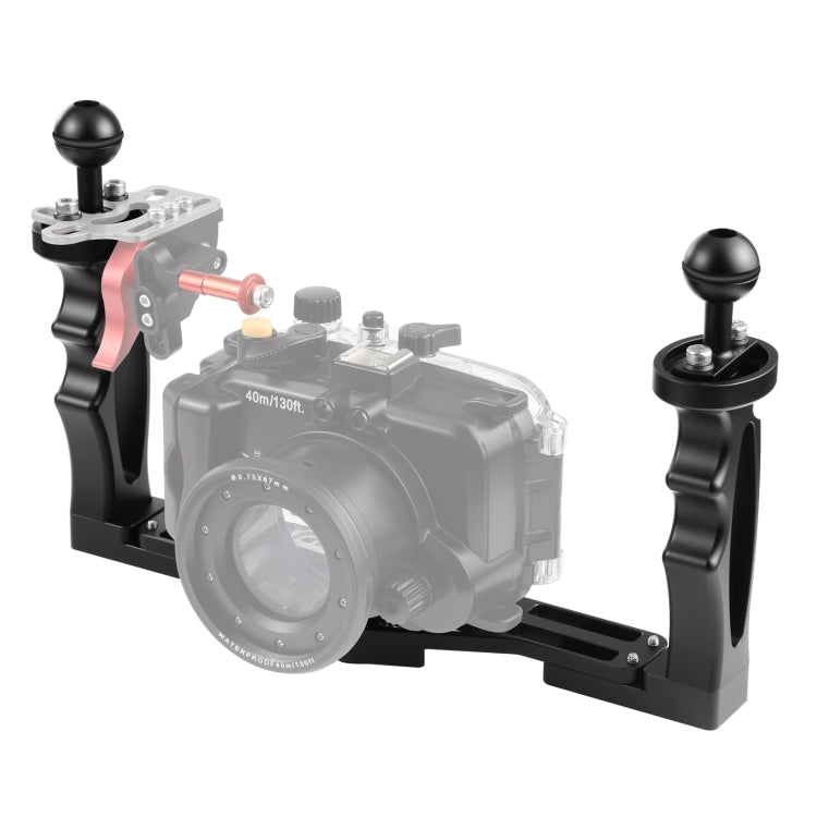 Underwater Camera Housings Stabilizer with Dual Handles
