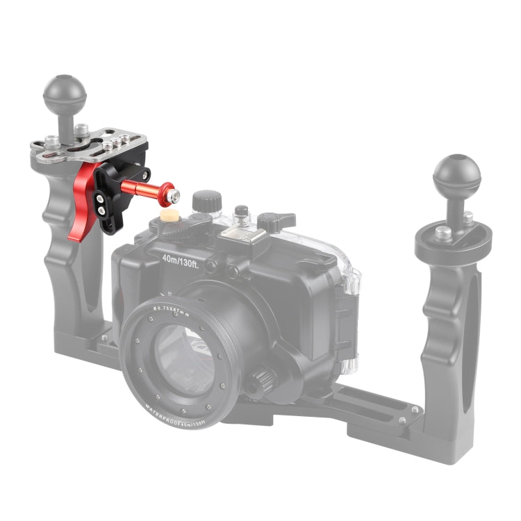 Underwater Shutter Release Trigger Extension Adapter Lever (Red)