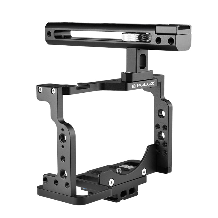 PULUZ Video Camera Cage Filmmaking Rig with Handle for Nikon Z6 / Z7 (Black)