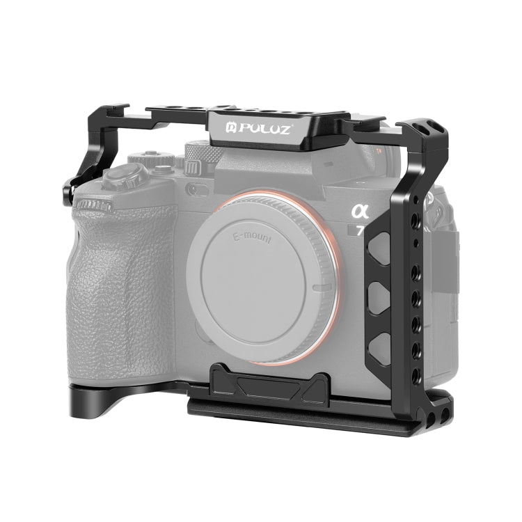 PULUZ Metal Camera Cage Stabilizer Rig for Sony A7 Series (Black)