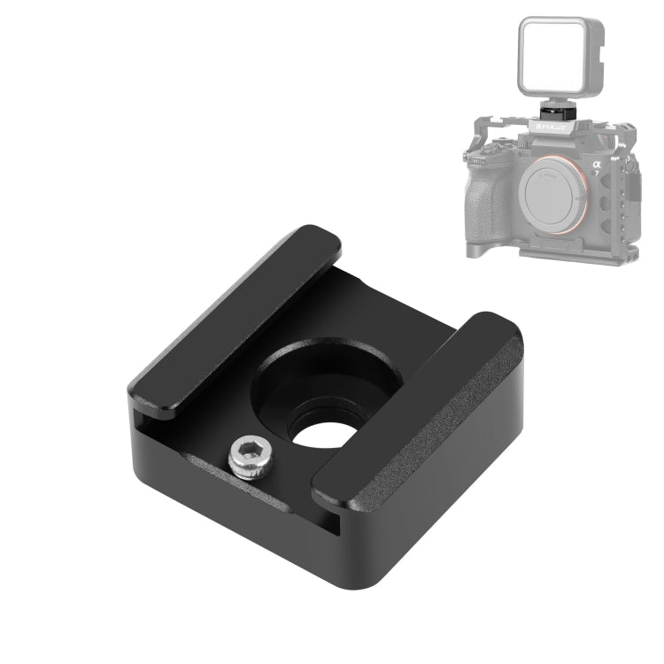 PULUZ Expand Cold Shoe Mount Adapter for Microphones and Flash Lights