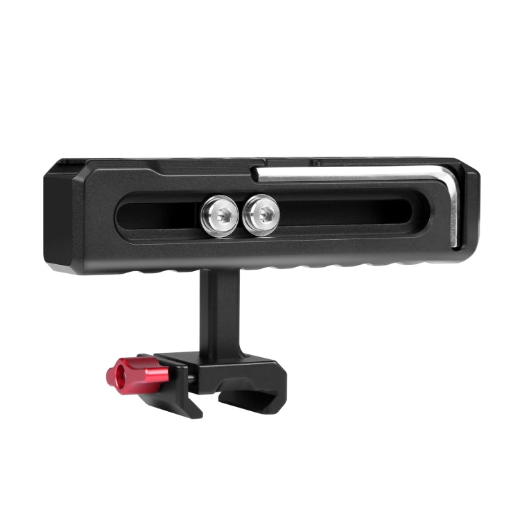 PULUZ Camera Top Handle Hand Grip with Cold Shoe Mounts and Balance Adjustment (Black)
