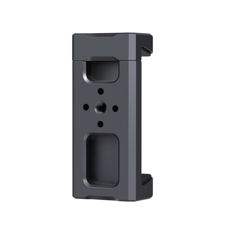 PULUZ Aluminum Alloy Smartphone Clamp with Cold Shoe Mount (Black)