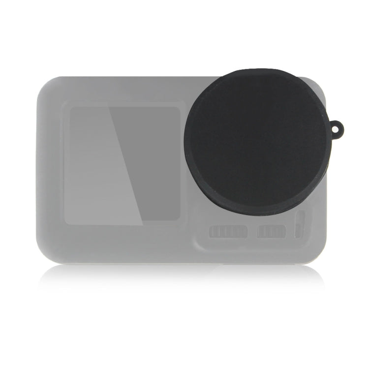PULUZ Silicone Gel Lens Cover for DJI Osmo Action (Black)
