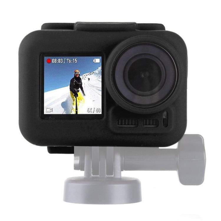 PULUZ Silicone Protective Case for DJI Osmo Action with Black Frame