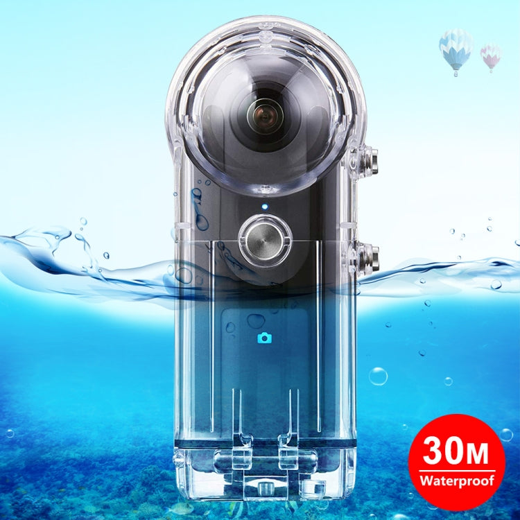 Underwater Waterproof Housing Protective Case for Ricoh Theta Cameras