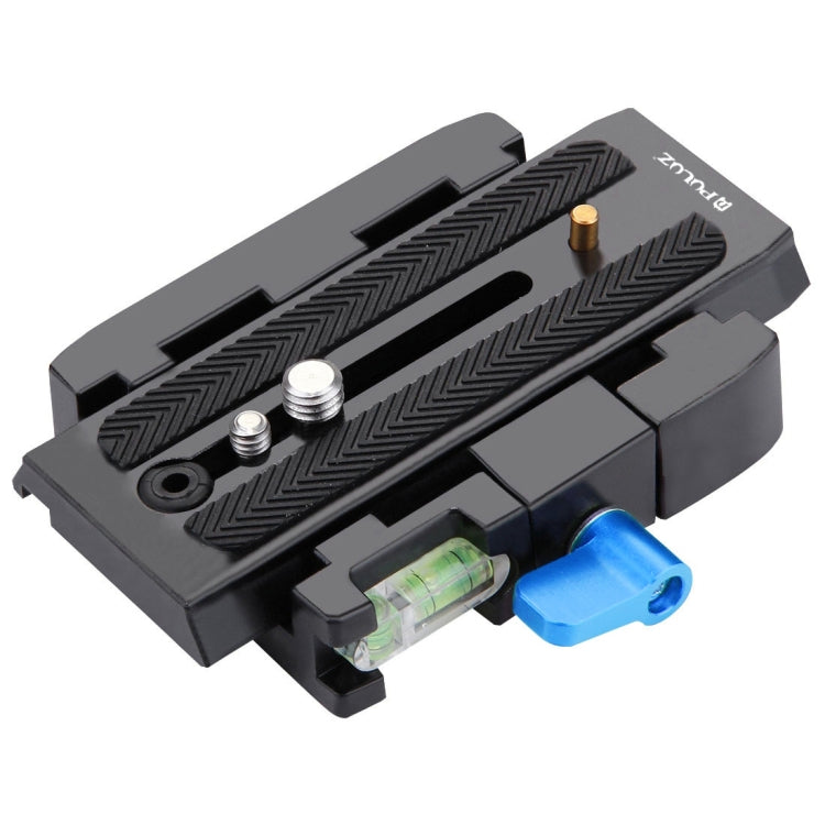 PULUZ Aluminum Quick Release Clamp Adapter and Plate for DSLR & SLR Cameras (Black)