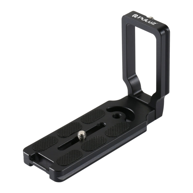 PULUZ 1/4 inch Metal L Plate Bracket with Anti-Slip Design