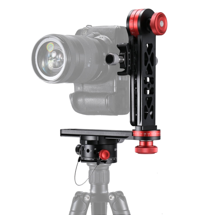 PULUZ 720 Degree Panoramic Aluminum Ball Head with Quick Release Plate Kit