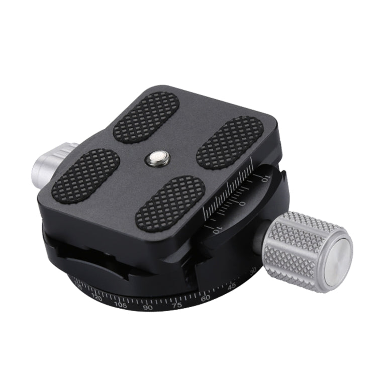 PULUZ Aluminum Alloy Quick Release Plate for Panoramic Head in Grey